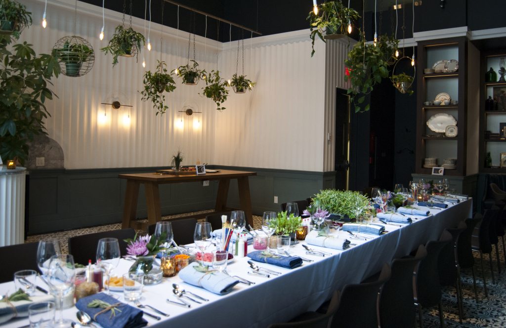 Victor Restaurant in Toronto's Instagram-friendly interior
