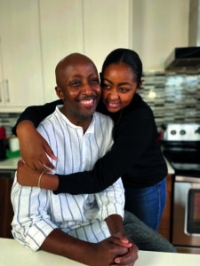 Chef Bashir and his daughter's picture